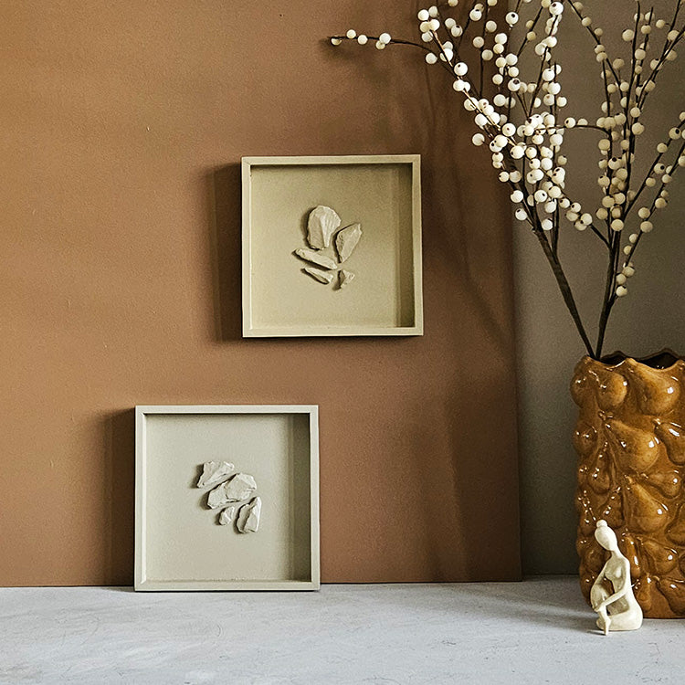 Schilderij | Stone Leaf